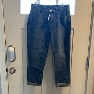 Banana Republic cropped Blue Jeans